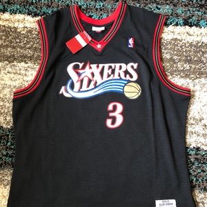 Sixers Iverson jersey